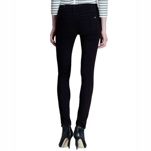 rag & bone Black Legging Fit Skinny Jeans - Picture 2 of 8